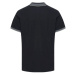 BLEND POLO REGULAR FIT Pánske tričko polo, čierna, veľkosť