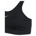 Nike Sportswear Športová podprsenka 'Swoosh'  čierna / biela