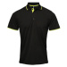 Premier Workwear Pánske funkčné polo tričko PR618 Black