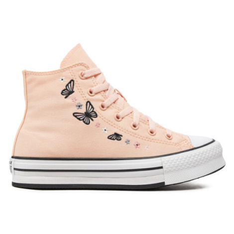 Converse Plátenky Chuck Taylor All Star Eva Lift Butterflies A07355C Ružová