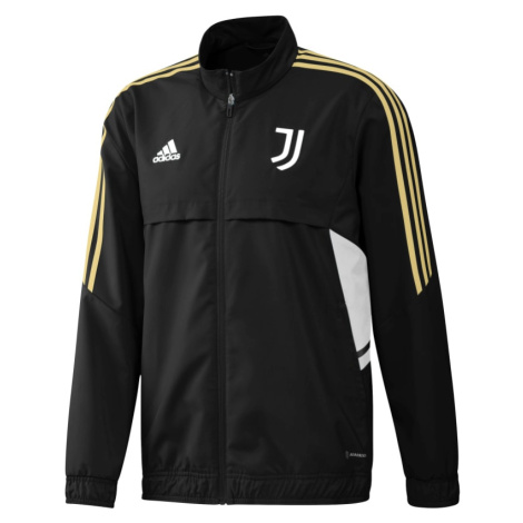 Juventus Torino pánska futbalová bunda Condivo Presentation black Adidas
