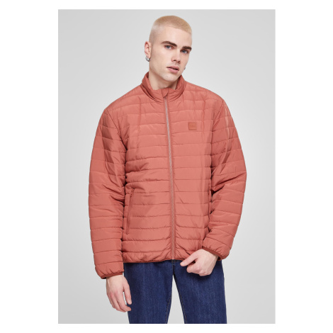 Lightweight terracotta bubble jacket