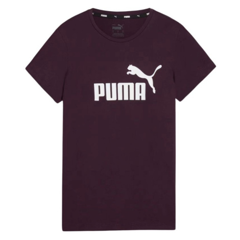 Dámske tričko Puma ESS Logo Tee dark purple 586775 39