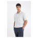 DEFACTO Regular Fit Short Sleeve Pique Polo Shirt