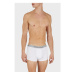 Pánske boxerky 111625 4R722 18111 sivá/biela/potlač - Emporio Armani