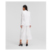 Sako Karl Lagerfeld Embroidery Blazer White