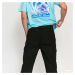 Kalhoty Urban Classics Tapered Double Cargo Pants Black