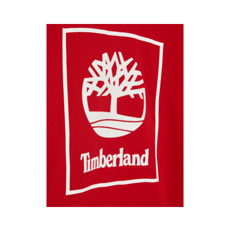 Timberland Mikina T25T58 D Červená Regular Fit