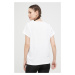 Bavlnené tričko Tommy Hilfiger biela farba,UW0UW04525