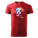 Detské tričko s potlačou plemena Maltézsky psík s voliteľným menom
