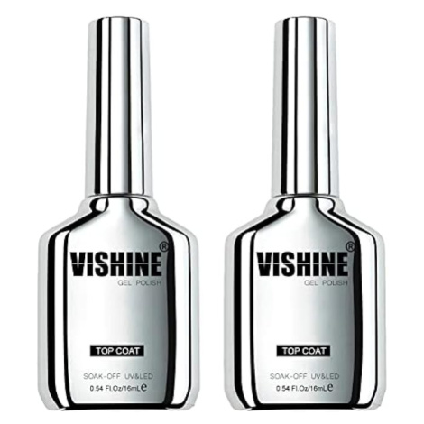 VISHINE - Gel Laky Na Nechty Top Coat 2x16ml