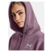 Fialová mikina Under Armour Essential Flc OS Hoodie