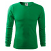 MALFINI Pánske tričko s dlhým rukávom Fit-T Long Sleeve - Stredne zelená
