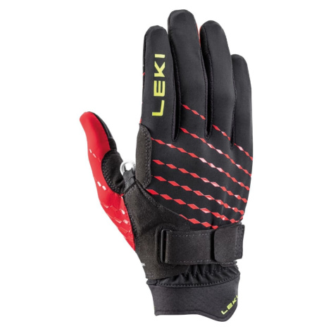 Leki Ultra Trail Breeze Shark black-red-neonyellow