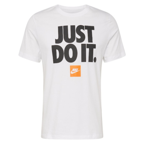 Nike Sportswear Tričko  oranžová / čierna / biela