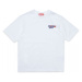 Tričko Diesel Tjustwaves Over T-Shirt White3