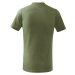 Malfini Basic Detské tričko 138 khaki
