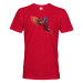 Pánské tričko s úžasnou potlačou papagája - skvelý darček na narodeniny