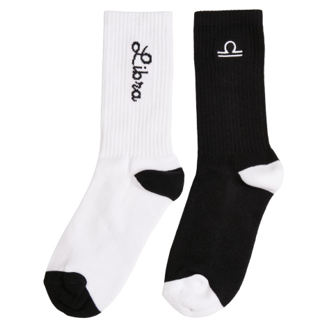 Zodiac 2-Pack Socks Black/White Pound mister tee