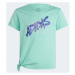 Dievčenské tričko Dance Knotted Jr HR5817 - Adidas 170 cm