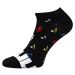Lonka Dedon Unisex vzorované ponožky - 3 páry BM000001792100100173 mix E