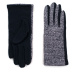 Art Of Polo Woman's Gloves Rk17540 Black/Graphite