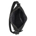 Dámska kožená batôžko kabelka Burkely Markets - čierna