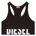 Spodná Bielizeň Diesel Ufsb-Cotton-Race-Bralette-Xl B Black 1