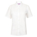 Henbury Dámska košeľa s krátkym rukávom H516 White