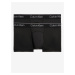 Sada dvoch čiernych boxerok v čiernej farbe s elastickým lemom 2PK Calvin Klein Underwear
