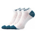 Voxx Bojar Unisex športové ponožky - 3 páry BM000002061700101412 biela