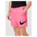 Nike Sportswear Nohavice  ružová / čierna