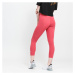 Nike W NSW Essential 7/8 MR Legging tmavoružové