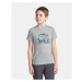 Boys' T-shirt KILPI SALO-JB Light gray