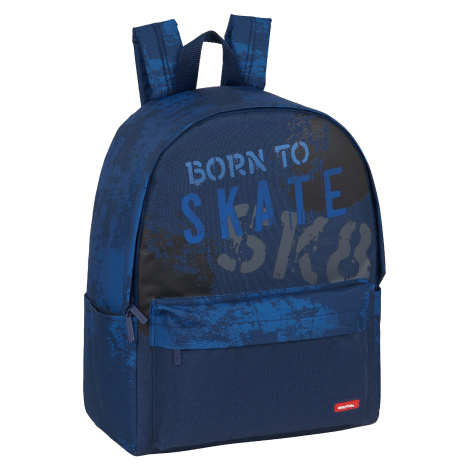 SAFTA školský jednokomorový batoh 14.1" Skate - modrý / 16L