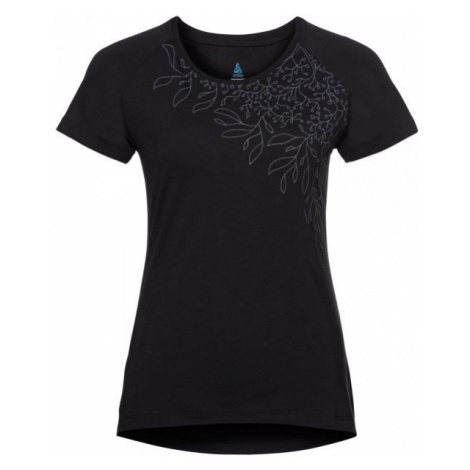 Odlo WOMEN'S T-SHIRT CREW NECK S/S CONCORD čierna - Dámske tričko
