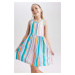 DEFACTO Girl Patterned Sleeveless Dress