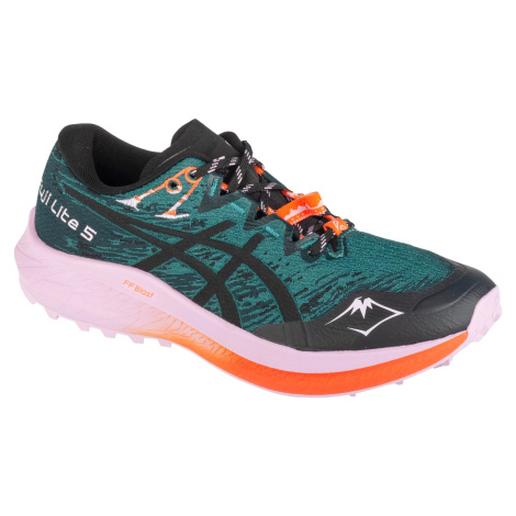 Tmavozelené dámske tenisky ASICS Fuji Lite 5 1012B690-300