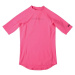 O'Neill SKINS S/SLV Dievčenské plavecké tričko, ružová, veľkosť