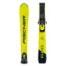 Fischer RCS JR+RC4 Z9 Juniorské zjazdové lyže, žltá, veľkosť