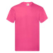 Pink T-shirt Original Fruit of the Loom