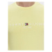 Tommy Hilfiger Tričko Tommy Logo Tee MW0MW11797 Žltá Regular Fit