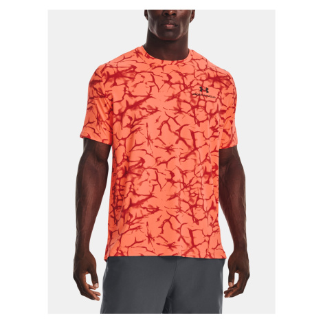 Oranžové športové tričko Under Armour UA Rush Energy Print SS