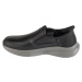 Čierne pánske kožené tenisky Skechers Slip-Ins: Slade 205237-BLK