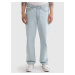 Big Star Man's Loose Trousers Denim 190056 Light Denim-246