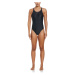 Dámske plavecké jednodielne plavky NIKE SWIM LOGO TAPE FASTBACK OP BLACK