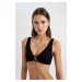 DEFACTO Fall in Love Regular Fit Wrap Bikini Top