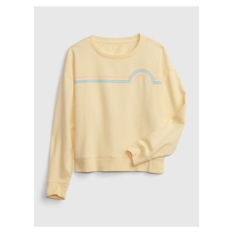 GAP Kids Sweatshirt with Rainbow - Girls