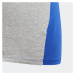 ADIDAS PERFORMANCE Funkčné tričko 'Tiberio'  modrá / sivá melírovaná / biela