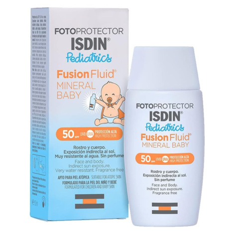 Isdin Fotoprotector Pediatrics Fusion Fluid Mineral Baby 50ml